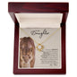 My Daughter | This Old Lioness - Love Knot Necklace | Gift from Mom