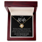 To My Wife | Love Knot Necklace