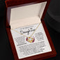 TO MY BEAUTIFUL DAUGHTER | Love Knot Necklace | Gift For Daughter, Daughter Necklace, Birthday Gift, To My Daughter Gift