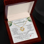 To My Beautiful Granddaughter | Love Knot Necklace