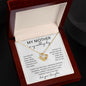 TO MY MOTHER | Love Knot Necklace | Mom Birthday Gift, Gift From Daughter, Mother Daughter Gift, Necklace For Mom, Mom Gift From Son