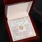 To My Mother on my Wedding Day | Love Knot Necklace