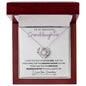 To My Beautiful Granddaughter | Love Knot Necklace | Precious From Grandma