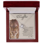 My Daughter | This Old Lioness - Love Knot Necklace | Gift from Mom