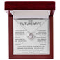 TO MY FUTURE WIFE | Love Knot Necklace | Soulmate gift, Anniversary gift, Gift for soulmate Wife necklace to my soulmate