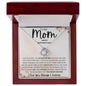 To My Mom | Love Knot Necklace | Mothers Day Gifts, Necklace For Mom, Mom Birthday Gift