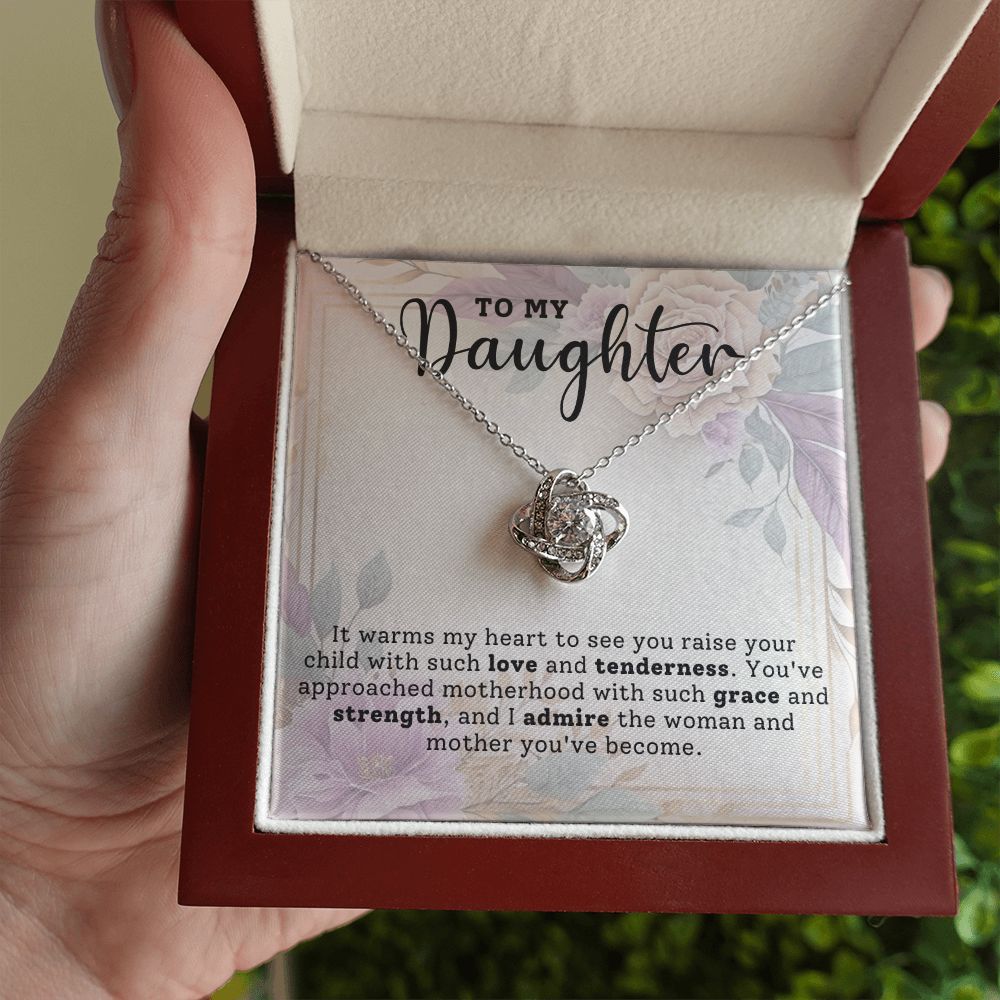 To My Daughter | Love Knot Necklace