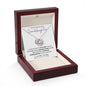 To My Beautiful Granddaughter | Love Knot Necklace | Precious From Grandpa