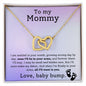 To My Mommy | Interlocking Hearts necklace