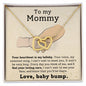 To My Mommy | Interlocking Hearts necklace