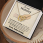 To My Mommy | Interlocking Hearts necklace