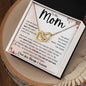 To My Mom | Interlocking Hearts necklace