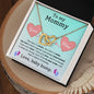 To My Mommy | Interlocking Hearts necklace