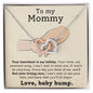 To My Mommy | Interlocking Hearts necklace