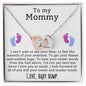 To My Mommy | Interlocking Hearts necklace