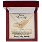 To My Mommy | Interlocking Hearts necklace