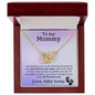 To My Mommy | Interlocking Hearts necklace