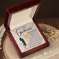 To My Amazing Graduate | Interlocking Hearts necklace