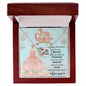 Mis Quince with Crown | Interlocking Hearts necklace