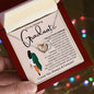 To My Amazing Graduate | Interlocking Hearts necklace