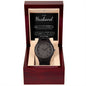 To My Husband | Wooden Watch | Anniversary gift, Gift for him, Gift for husband, Husband birthday, Gift from wife