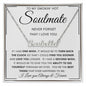 To My Hot Smokin' Soulmate Personalized Name Necklace | Anniversary gift, Gift from husband, Wife birthday gift, Wife anniversary, Gift for wife