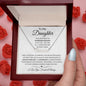 To My Daughter | Custom Name Necklace | Love In Your Life