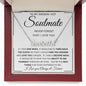 To My Hot Smokin' Soulmate Personalized Name Necklace | Anniversary gift, Gift from husband, Wife birthday gift, Wife anniversary, Gift for wife