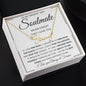 To My Hot Smokin' Soulmate Signature Style Name Necklace | Anniversary gift, Gift from husband, Wife birthday gift, Wife anniversary, Gift for wife