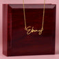 Happy 16th Birthday | Signature Style Name Necklace