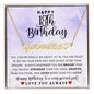 Happy 18th Birthday | Personalized Heart Name Necklace |