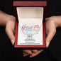 Happy 8th Birthday | Personalized Heart Name Necklace