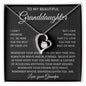 To My Beautiful Granddaughter From Grandpa | Forever Love Necklace