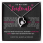 To My Sexy Soulmate | Forever Love Necklace | I Adore You More