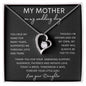 MY MOTHER | Forever Love Necklace | Mom Birthday Gift, Gift From Daughter, Mother Daughter Gift, Necklace For Mom, Mom Gift From Son
