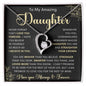 To My Amazing Daughter | Forever Love Necklace