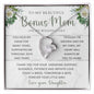 To My Beautiful Bonus Mom | Forever Love Necklace