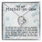 To My Mother-in-Law | Forever Love Necklace
