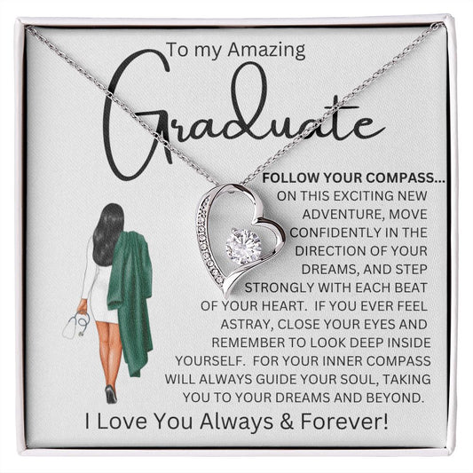 To Amazing Graduate | Forever Love Necklace