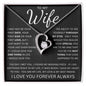 To My Wife | Forever Love Necklace