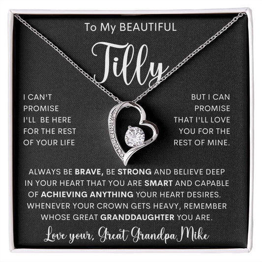 To My Beautiful Tilly | Forever Love Necklace