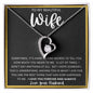 TO MY BEAUTIFUL WIFE | Forever Love Necklace | Gift for her, Husband to wife gift, Wife gift ideas ,To my wife gifts, Necklace for wife, To my wife Wife birthday