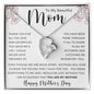 To My Beautiful Mom | Forever Love Necklace