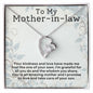 To My Mother-in-Law | Forever Love Necklace