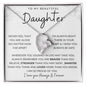 TO MY BEAUTIFUL DAUGHTER | Forever Love Necklace | BRAVER STRONGER