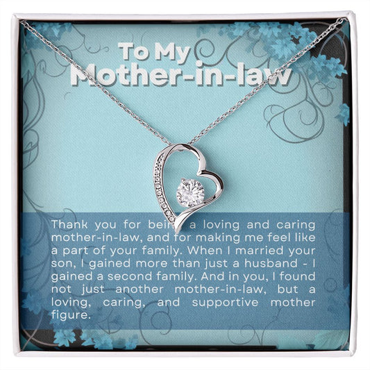 To My Mother-in-Law | Forever Love Necklace