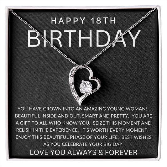 Happy 18th Birthday | Forever Love Necklace