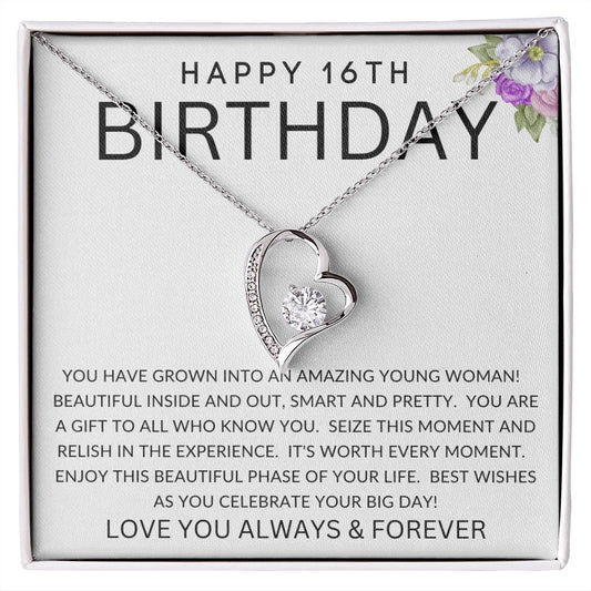 Happy 16th Birthday | Forever Love Necklace