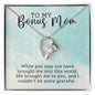 To My Bonus Mom | Forever Love Necklace