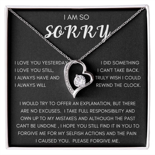 I am sorry | Gift From Wife, Wife Birthday Gift, Wedding Gift, Anniversary Gift, Gift From Husband